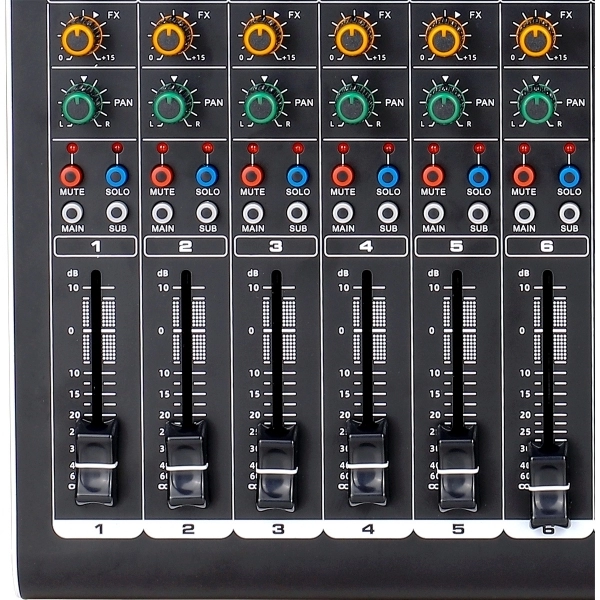 AMW AN20 v3 - Mesa de Som 20 Canais com 4 saídas Auxiliares DSP 99 EFX BT Interface