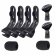 AMW DMK7 - Kit Premium Com 7 Microfones Bateria Em Metal + Estojo