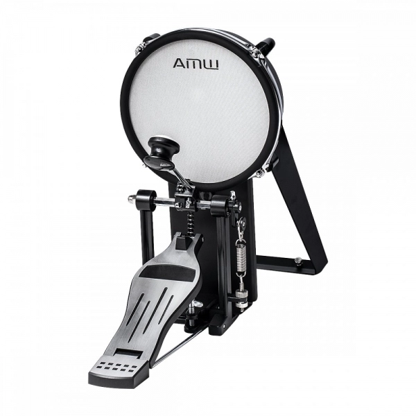AMW ED11 Pro - Bateria Eletrônica All Mesh Dual Real Hi Hat Condução Tri zone Pratos Dual