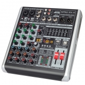 AMW ST6 - Mesa de Som 6 Canais 99 Efx Interface de Áudio USB !