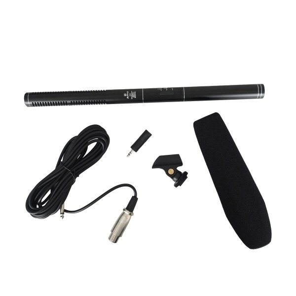 AMW VBM1 - Microfone Boom Condensador Shotgun Compacto Gravação