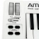 AMW Mini 32 White - Teclado controlador midi USB 32 teclas