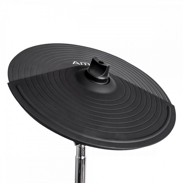 AMW ED11 Pro - Bateria Eletrônica All Mesh Dual Real Hi Hat Condução Tri zone Pratos Dual