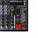 AMW MX6 v2 - Mesa 6 Canais 4 XLR Bluetooth Interface USB