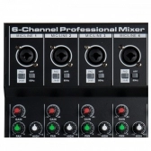 Amw Cm6 Pro - Pro Mesa De Som 6 Canais 99 Efeitos Usb Bt Interface