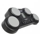 Amw Spad4 - Bateria Eletrônica Percussão 4 Pads + 2 Pedais