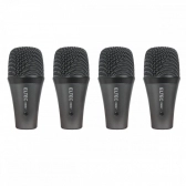ELTEC DMA7 - Kit Com 7 Microfones de Bateria + Estojo Plástico