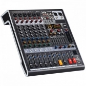 Amw Pm6 v2 - Mesa De Som 6 Canais 99 Efx DSP Interface USB Eq BT