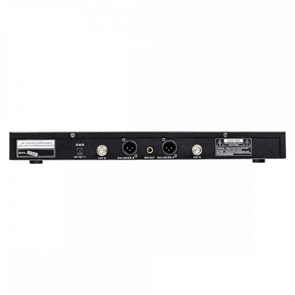 AMW AU400 v2 - Microfone sem fio Duplo Digital UHF Rack