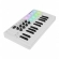 AMW Smartkey 25 White - Teclado Controlador Midi USB Teclas 8 PADs Knobs