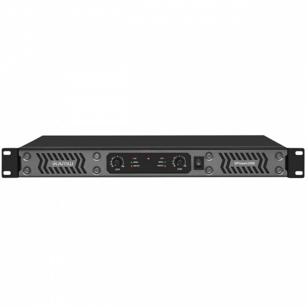 AMW DPower 1000 - Amplificador de Potência 2 Canais Bivolt 1000W RMS