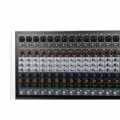AMW AG16 v2 - Mesa de Som 8 Canais 99 Efeitos DSP BT Interface USB e Faders de 100mm