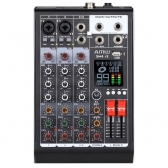 AMW SM4 V3 - Mesa de som 4 canais bluetooth e interface de áudio