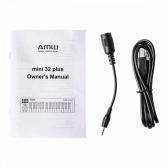 AMW Mini 32 Plus Black - Teclado Controlador Midi USB