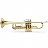 Trompete Milano - Laqueado Bb Si Bemol + Estojo + Acessórios MXTR101