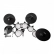 AMW ED11 Pro - Bateria Eletrônica All Mesh Dual Real Hi Hat Condução Tri zone Pratos Dual