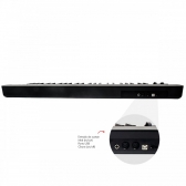 AMW A49 - Teclado Controlador MIDI USB 49 Teclas