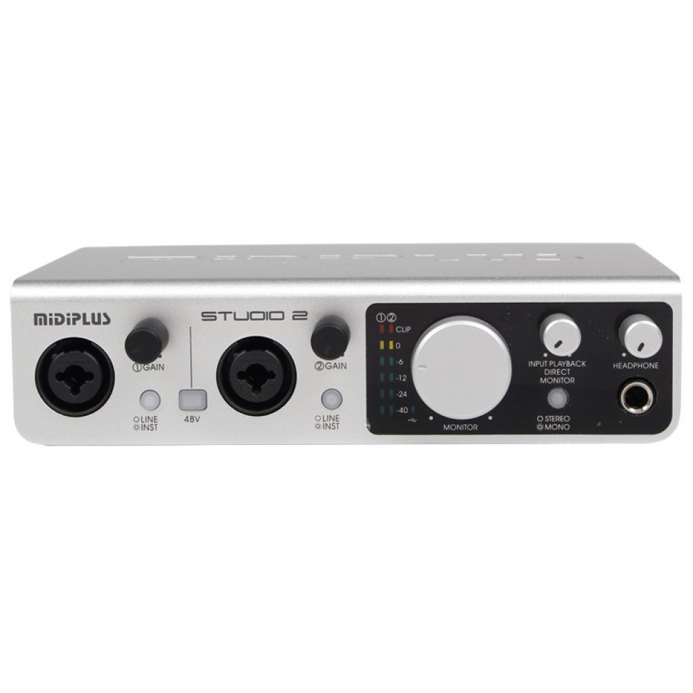 AMW Midiplus Studio 2 Interface de Audio 192k 24b dis