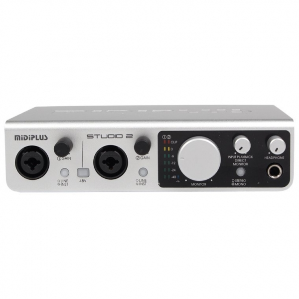 AMW Midiplus Studio 2 Interface de Audio 192k 24b dis